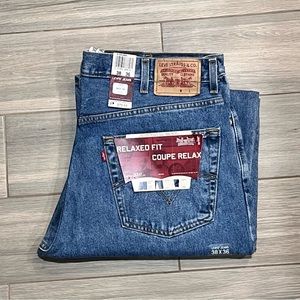 VTG 2005 Levi’s 550 Men’s W38/L36 Relaxed Denim Medium Wash Blue Jeans NWT